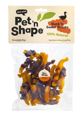 Golosinas cecinas para perros con batata masticables - 8 onzas Foto 1 de 4