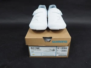 NEW! Shimano RC3W Women's Road Cycling Shoes EU 40 / US 8 White SH-RC302W - Picture 1 of 9