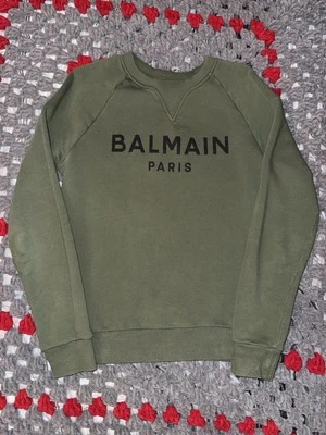 Balmain Sweater Men's Green (Crewneck) - Image 1 of 4