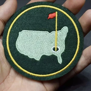 Augusta Masters Embroidered Golf Patch Badge Crest - Iron on/Sew On - Picture 1 of 2