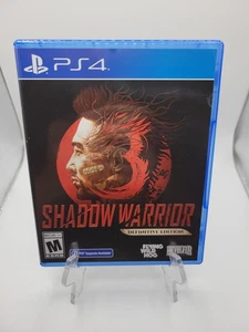 Shadow Warrior 3 Definitive Edition PS4 MINT (PlayStation 4, 2022) Complete CIB - Picture 1 of 4