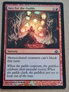 Magic The Gathering MTG 031  - Awe for the Guilds FOIL - Dragons Maze [ Mint ] - Picture 1 of 2