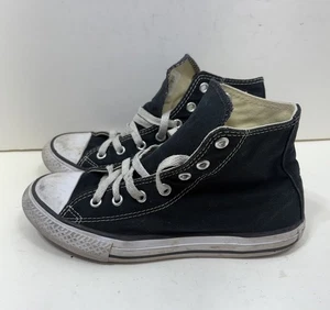 Zapato Converse All Star High Top Talla 2 Negro Lona - Imagen 1 de 6