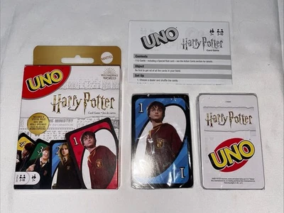 UNO Harry Potter Card Game Mattel 2021 Wizarding World - NEW - Sealed - Image 1 of 4