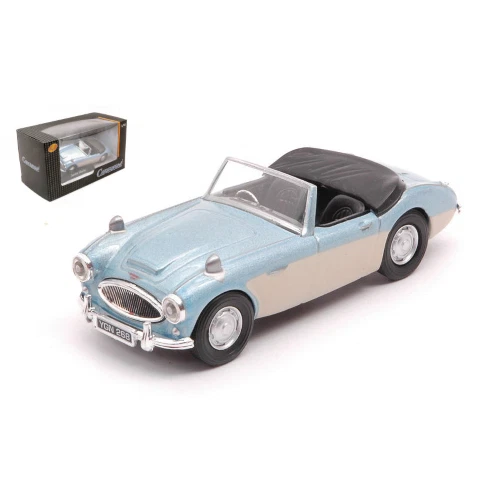 AUSTIN HEALEY CONVERTIBLE LIGHT BLUE 1:43 Cararama Auto Stradali Modellino Nuovo - Immagine 1 di 1