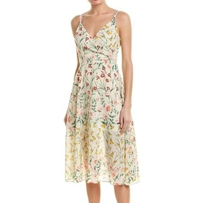 NUEVO CON ETIQUETAS Ali & Jay Los Angeles Vestido Floral Midi Gafas Color Rosa Talla L Foto 1 de 4