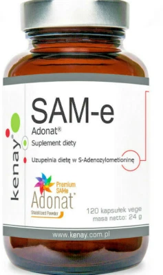 GNOSIS S.P.A. ITALIEN SAM-E ADONAT® ADENOSYL-L-METHIONIN 450 MG 120 CAPSULES