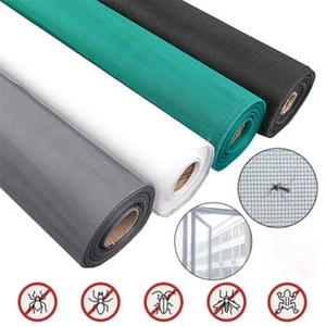 20 Meshe Cutable DIY Mosquito Screen Net Mesh Fabric Door Window Insect Anti - Picture 1 of 15
