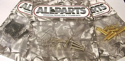 Intonationsschrauben metrisch mit Federn - Nickel, gold oder schwarz - Allparts USA