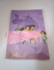 Brand New Sealed Disney Princess A5 Notebook Set Of 2 Aladin Picture On Front - Picture 1 of 3