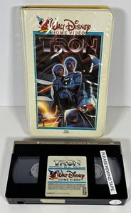 Tron VHS 1982 Walt Disney Home Video Vintage Disney Original Clamshell - GETESTET - Bild 1 von 12