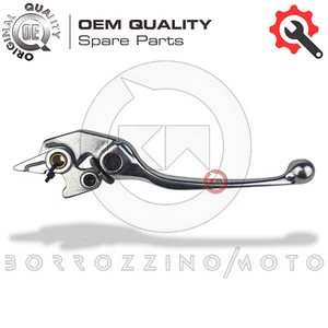 LEVA FRENO DESTRA CROMATA REGOLABILE HONDA CB F Hornet / Abs 600 2007 2008 - Foto 1 di 3