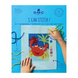 DMC I Can Stitch THE CRAB Tapestry Kit, 13cm x 18cm CO6N90K - Imagen 1 de 1
