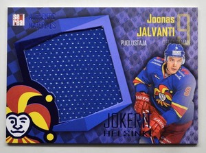 2016-17 KHL Jokerit Helsinki Jersey #JOK-JER-007 Joonas Jalvanti 28/70