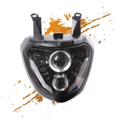 LED Headlight Assembly Headlamp DRL for Yamaha FZ07 MT07 2014-2017 Plug and Play - Image 1 of 4