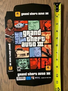 Computer PC Promo - Rockstar GRAND THEFT AUTO III 3 - Promotional Display Box - Picture 1 of 2