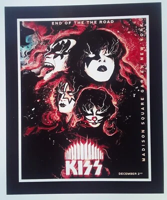 KISS ☆  Madison Square Garden MSG December 2nd 2023 Promo Magnet ☆ New York City - Image 1 of 2