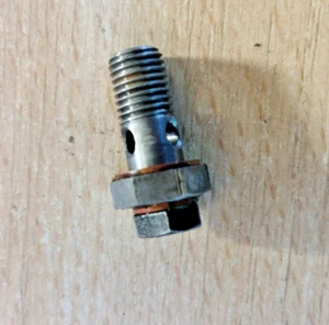 Hohlschraube M8 mit Entlüftung von Sachs D500 von Holder ED 2 Einachsschlepper - Picture 1 of 2