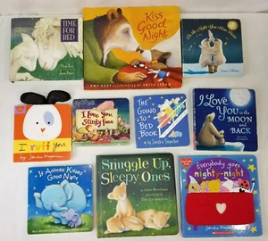 Kids Board Books Lot 10 Bedtime Story Baby Toddler Favorites Preschool Daycare - Picture 1 of 15