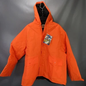 Sports Afield All-Weather Insulated Hunting Jacket Men's Size XL Blaze Orange - Picture 1 of 12
