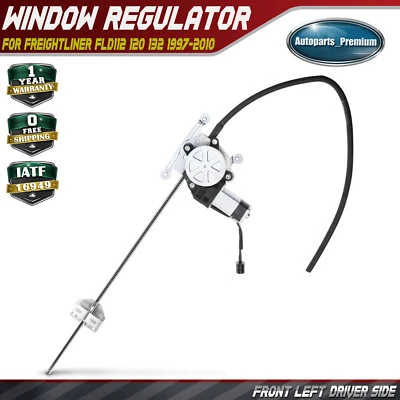 Regulador de ventana eléctrica con motor para conductor delantero Freightliner FLD112 120 132 Foto 1 de 4
