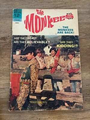 The Monkees # 10 VG Dell Silver Age Comic Book Photo Cover Dolenz Jones 9 J354 - Image 1 of 2