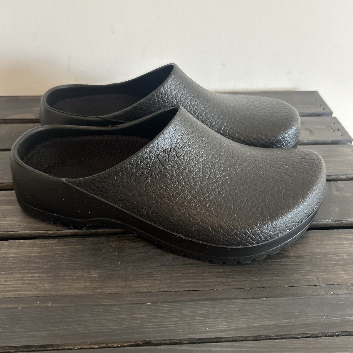 Unisex Black SuperBirki’s Birkenstock Mules L-8 M-6 LIKE NEW Birkenstock Super Birki Clog - Black – Lenny main image 3