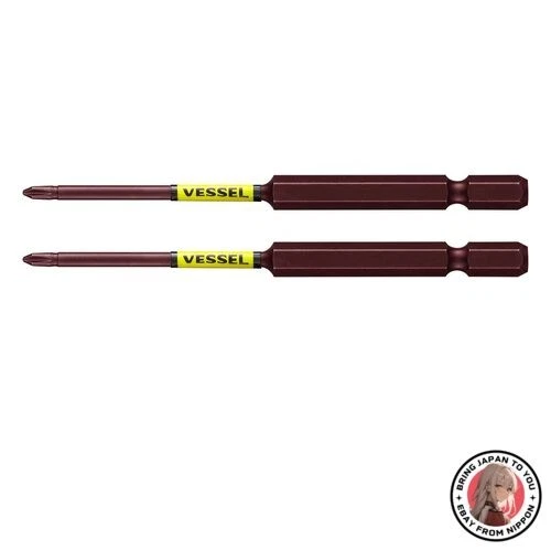 NEW VESSEL SS161100 Sakisbo Step Bit + 1 x φ3 x 100 mm Set of 2 - Image 1 of 1