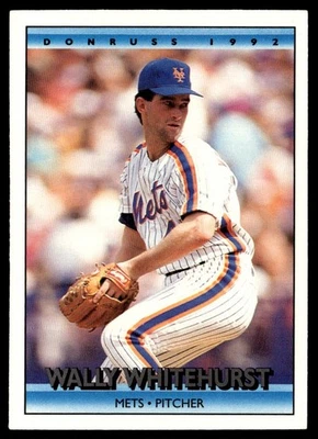 1992 Donruss Wally Whitehurst New York Mets #134 - Image 1 of 2