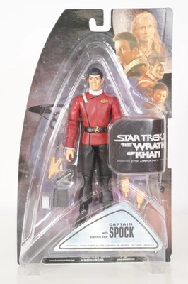 Figura Star Trek II Ira de Khan CAPITÁN SPOCK 25 Aniversario Arte Asilo 2007 Foto 1 de 4