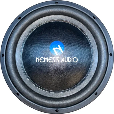 Nemesis Audio NA-12HSLM v.3 12" 800W RMS Shallow Mount Subwoofer DVC 4-Ohm