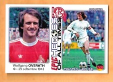 KOLN COLOGNE WOLFGANG OVERATH WEST GERMANY FOOTBALL CARD