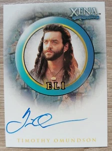 XENA SEASONS 4 & 5 - Timothy Omundson as Eli A6 Autograph - Picture 1 of 3
