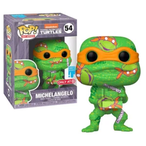 Funko POP Tortugas Ninja Michelangelo Art series Teenage Mutant Turtles #54 - Imagen 1 de 4
