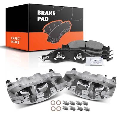 6 шт передних тормозных суппортов и тормозных колодок для Ford Expedition Lincoln Navigator 07-09 - Изображение 1 из 4