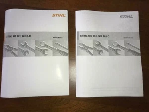 Stihl MS 661 MS661 C 661C Service Werkstatt Reparatur & illustrierte Teileliste Handbuch - Bild 1 von 3