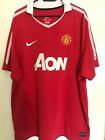 Machester United 2010/11 Home kit football shirt size XXL Excellent condition