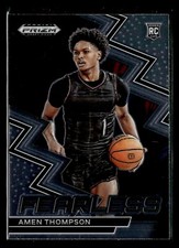 2023-24 Prizm Draft Picks Basketball Fearless Insert #11 Amen Thompson Rockets