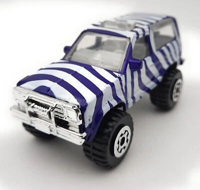 Matchbox Superfast Ford Bronco II bianco 5 Pack esclusivo. MBX 1998 sciolto - Immagine 1 di 3