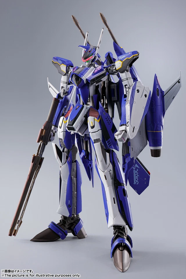 Macross YF-29 Durandal Valkirie DX Chogokin Set Die-Cast Figure BANDAI - Immagine 1 di 4