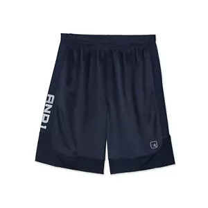 AND1 Mens Basketball Gym Court Workout Shorts Size 3XL Navy Blue - Picture 1 of 5