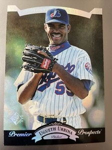 1995 Upper Deck SP Premier Prospects Die-Cut #9: Ugueth Urbina Silver