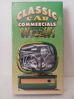 VTG Car 50s 60s Classic Commercials VHS 1993 Ford Chevy Edsel Buick - Image 1 of 3