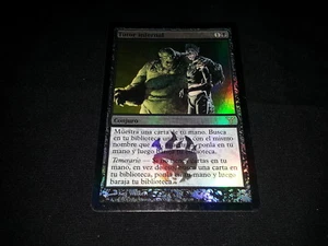 MTG 1x Dissension black rare LP Spanish FOIL Infernal Tutor ships w/ tracking - Picture 1 of 2