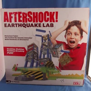 Aftershock Earthquake Lab Mesa Motorizada Niños Kit de Prueba de Construcción Juego Experimento - Imagen 1 de 4