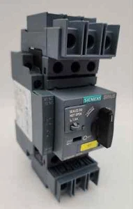 SIEMENS 3RV2811-1AD10 CIRCUIT BREAKER 1.6 AMP 3RV2901-1A AUX CONTACT *USA SELLER - Bild 1 von 4