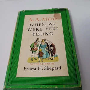 When We Were Very Young By A. A. Milne 1961 Vintage HC - Picture 1 of 6