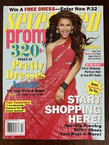 Seventeen Magazine Zendaya Winter/spring PROM 2013 Newstand - Picture 1 of 1