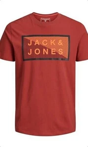 Jack & Jones jcdshawn Mens Round Neck Short Sleeve TShirt s-xl casual Cotton Tee - Picture 1 of 1