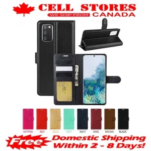 Funda tipo billetera de cuero abatible para Samsung A03 A04 A04E A05 A06 A22 A23 A32 A72 A73 - Imagen 1 de 4